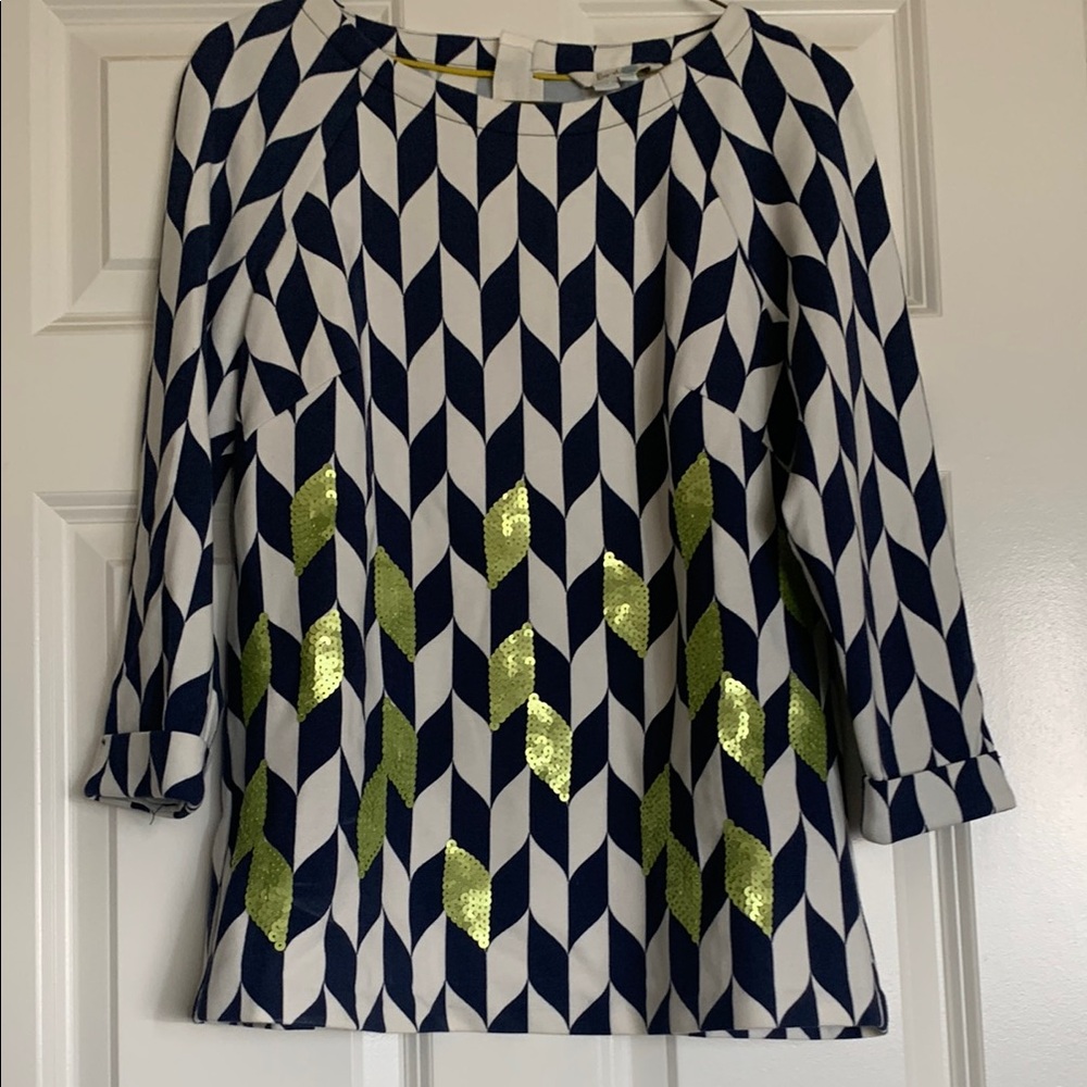 🌻 Boden striking geometric top EUC